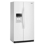 Whirlpool 36-Inch, 21 Cu. Ft. Side-By-Side Refrigerator With Water And Ice Dispenser - WRSC5536RW