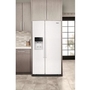 Whirlpool 36-Inch, 21 Cu. Ft. Side-By-Side Refrigerator With Water And Ice Dispenser - WRSC5536RW