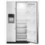 Whirlpool 36-Inch, 21 Cu. Ft. Side-By-Side Refrigerator With Water And Ice Dispenser - WRSC5536RZ