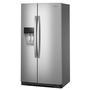 Whirlpool 36-Inch, 21 Cu. Ft. Side-By-Side Refrigerator With Water And Ice Dispenser - WRSC5536RZ