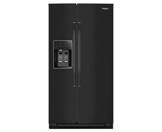 Whirlpool 36-Inch, 28 Cu. Ft. Side-By-Side Refrigerator With Water And Ice Dispenser - WRSF5536RB