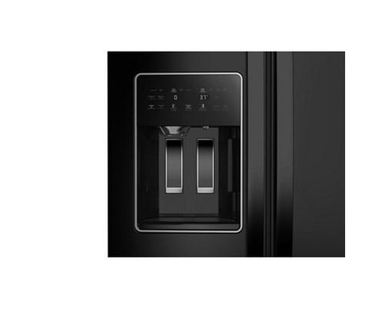 Whirlpool 36-Inch, 28 Cu. Ft. Side-By-Side Refrigerator With Water And Ice Dispenser - WRSF5536RB