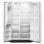 Whirlpool 36-Inch, 28 Cu. Ft. Side-By-Side Refrigerator With Water And Ice Dispenser - WRSF5536RW