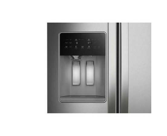 Whirlpool 36-Inch Side-By-Side Refrigerator With Water And Ice Dispenser - WRSC6536RZ