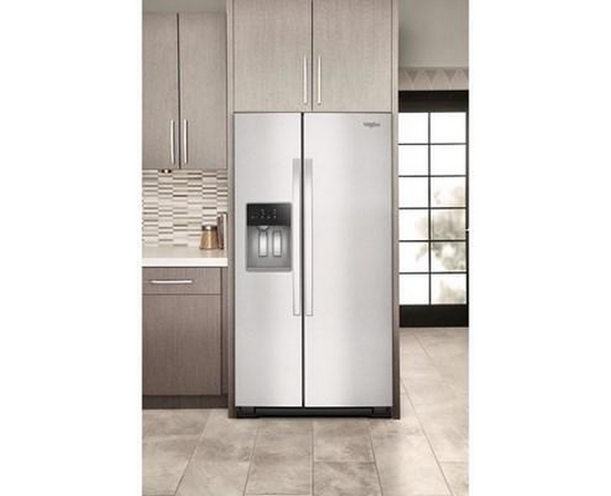 Whirlpool 36-Inch Side-By-Side Refrigerator With Water And Ice Dispenser - WRSC6536RZ