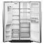 Whirlpool 36-Inch Side-By-Side Refrigerator With Water And Ice Dispenser - WRSF6536RZ