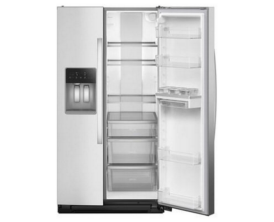 Whirlpool 36-Inch Side-By-Side Refrigerator With Water And Ice Dispenser - WRSF6536RZ