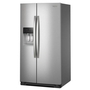 Whirlpool 36-Inch Side-By-Side Refrigerator With Water And Ice Dispenser - WRSF6536RZ