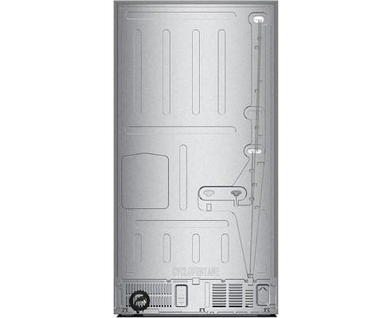 Whirlpool 36-Inch, 31 Cu. Ft. Freestanding French 3- Door Refrigerator With Internal Water Dispenser - WRFF3336SZ