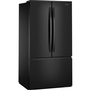 Whirlpool 36-Inch, 31 Cu. Ft. Freestanding French 3- Door Refrigerator With Internal Water Dispenser - WRFF3336SB
