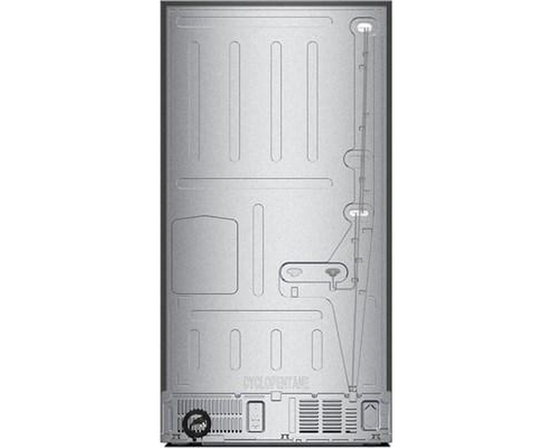 Whirlpool 36-Inch, 31 Cu. Ft. Freestanding French 3- Door Refrigerator With Internal Water Dispenser - WRFF3336SB