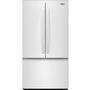 Whirlpool 36-Inch, 31 Cu. Ft. Freestanding French 3- Door Refrigerator With Internal Water Dispenser - WRFF3336SW