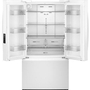 Whirlpool 36-Inch, 31 Cu. Ft. Freestanding French 3- Door Refrigerator With Internal Water Dispenser - WRFF3336SW