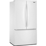 Whirlpool 36-Inch, 31 Cu. Ft. Freestanding French 3- Door Refrigerator With Internal Water Dispenser - WRFF3336SW