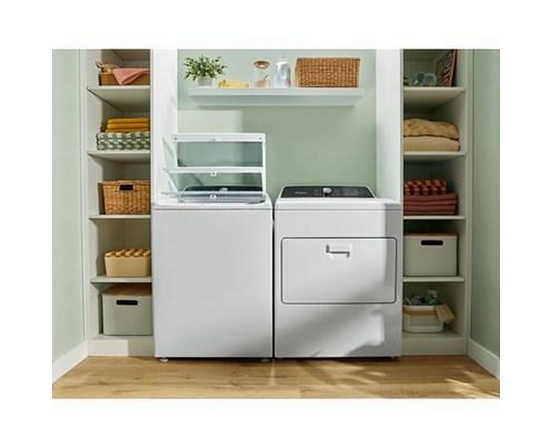 Whirlpool® 5.3 Cu. Ft. I.E.C. Top Load Impeller Washer with Built-in Faucet - WTW5020SW