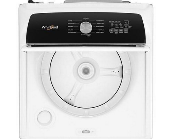 Whirlpool® 5.2 Cu. Ft. I.E.C. Top Load Agitator Washer with Built-In Faucet - WTW5025SW