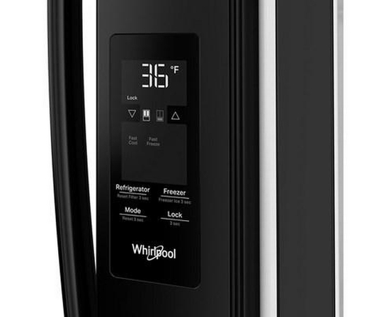 Whirlpool 36-Inch, 31 Cu. Ft. Freestanding French 3-Door Refrigerator With Interior Ice Maker - WRFF3136SB