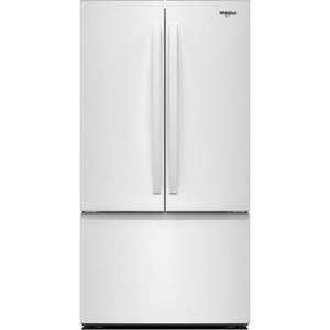 Whirlpool 36-Inch, 31 Cu. Ft. Freestanding French 3-Door Refrigerator With Interior Ice Maker - WRFF3136SW