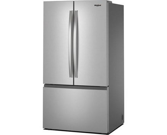 Whirlpool 36-Inch, 31 Cu. Ft. Freestanding French 3-Door Refrigerator With Interior Ice Maker - WRFF3136SZ