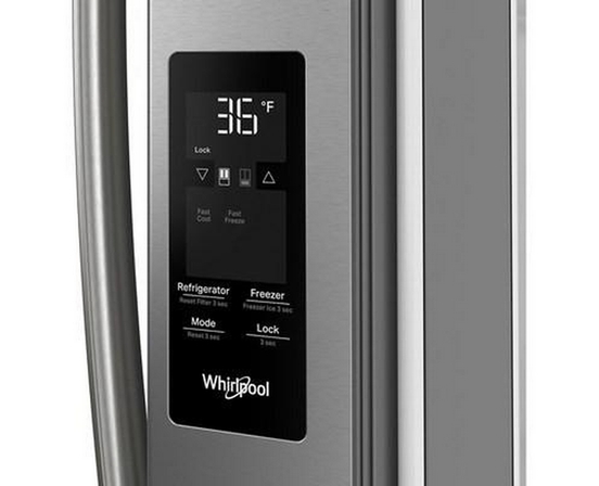 Whirlpool 36-Inch, 31 Cu. Ft. Freestanding French 3-Door Refrigerator With Interior Ice Maker - WRFF3136SZ