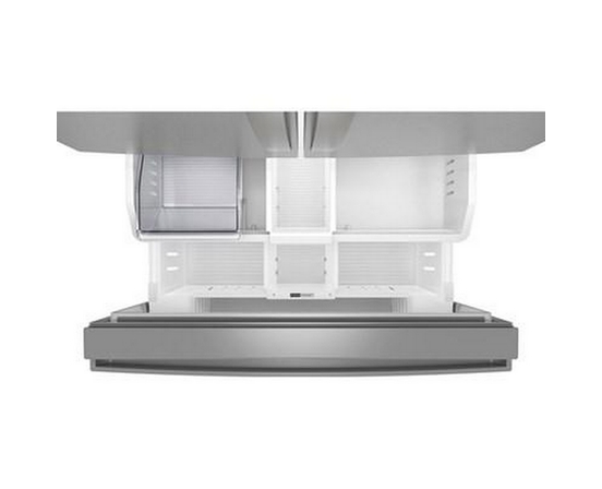 Whirlpool 36-Inch, 31 Cu. Ft. Freestanding French 3-Door Refrigerator With Interior Ice Maker - WRFF3136SZ