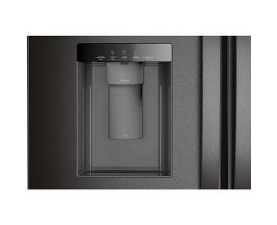 Whirlpool 36-Inch, 30 Cu. Ft. Freestanding French 3-Door Refrigerator With External Water And Ice Dispensing System - WRFF3536SV