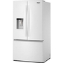 Whirlpool 36-Inch, 30 Cu. Ft. Freestanding French 3-Door Refrigerator With External Water And Ice Dispensing System - WRFF3536SW
