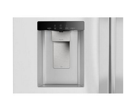 Whirlpool 36-Inch, 30 Cu. Ft. Freestanding French 3-Door Refrigerator With External Water And Ice Dispensing System - WRFF3536SW