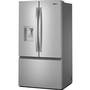 Whirlpool 36-Inch, 30 Cu. Ft. Freestanding French 3-Door Refrigerator With External Water And Ice Dispensing System - WRFF3536SZ