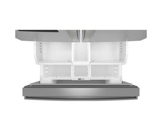 Whirlpool 36-Inch, 30 Cu. Ft. Freestanding French 3-Door Refrigerator With External Water And Ice Dispensing System - WRFF3536SZ