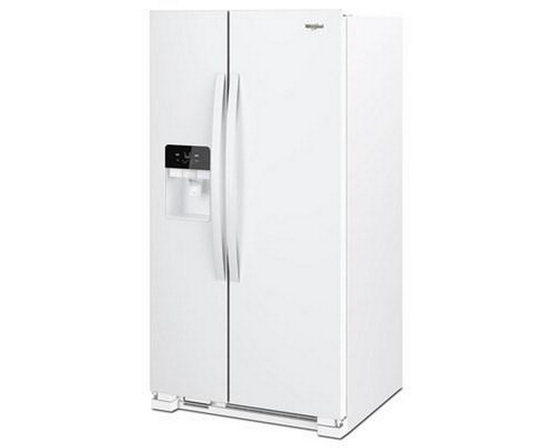 Whirlpool 33-Inch, 21.4 Cu. Ft. Side-By-Side Refrigerator - WRS321SDHW