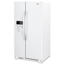 Whirlpool 33-Inch, 21.4 Cu. Ft. Side-By-Side Refrigerator - WRS321SDHW