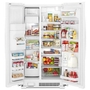 Whirlpool 33-Inch, 21.4 Cu. Ft. Side-By-Side Refrigerator - WRS321SDHW