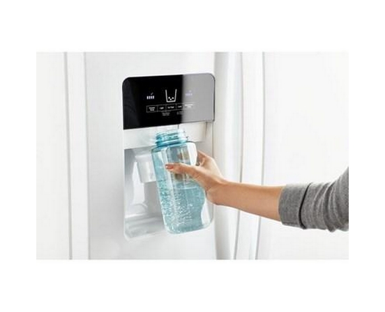 Whirlpool 33-Inch, 21.4 Cu. Ft. Side-By-Side Refrigerator - WRS321SDHW