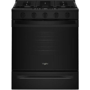 Whirlpool 30-Inch Slide-In Gas Range With Wi-Fi - WSGS5030SB