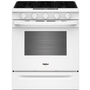 Whirlpool 30-Inch Slide-In Gas Range With Wi-Fi - WSGS5030SW
