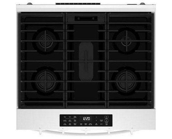 Whirlpool 30-Inch Slide-In Gas Range With Wi-Fi - WSGS5030SW