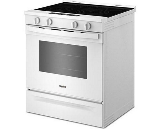 Whirlpool 30-Inch Slide-In Electric Range With Wi-Fi - YWSES5030SW