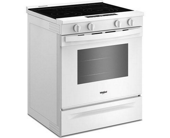 Whirlpool 30-Inch Slide-In Electric Range With Wi-Fi - YWSES5030SW
