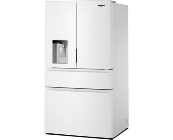 Whirlpool 36-Inch French Door Refrigerator With In-Door Water And Ice Maker - WRMF3536SW