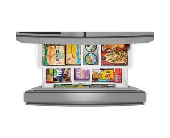 Whirlpool 36-Inch French Door Refrigerator With In-Door Water And Ice Maker - WRMF3536SZ