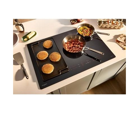 Whirlpool 30-Inch Intelligent Induction Cooktop With Temp Cook™ Technology - WCIT7030SB