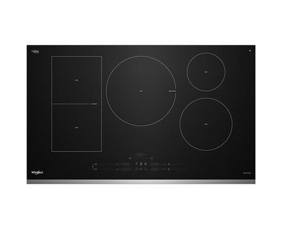 Whirlpool 36 Inch Intelligent Induction Cooktop With Temp Cook™ Technology And Wipeclean™ Coating - WCIT7536SS
