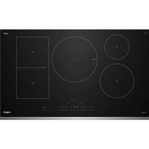 Whirlpool 36 Inch Intelligent Induction Cooktop With Temp Cook™ Technology And Wipeclean™ Coating - WCIT7536SS