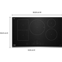 Whirlpool 36 Inch Intelligent Induction Cooktop With Temp Cook™ Technology And Wipeclean™ Coating - WCIT7536SS