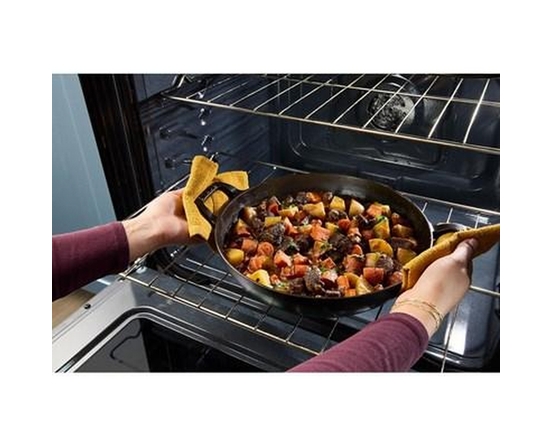 Whirlpool 30-Inch Freestanding Electric Range With Air Cooking Technology - YWFES7030SW