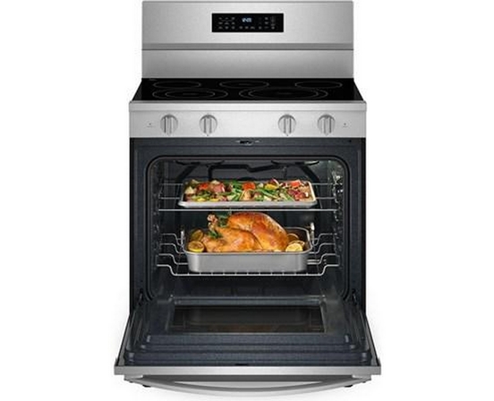 Whirlpool 30-Inch Freestanding Electric Range With Air Cooking Technology - YWFES7030SZ