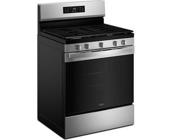 Whirlpool 30-Inch Gas Range With Air Cooking Technology And Steam Clean - WFGS4530SZ