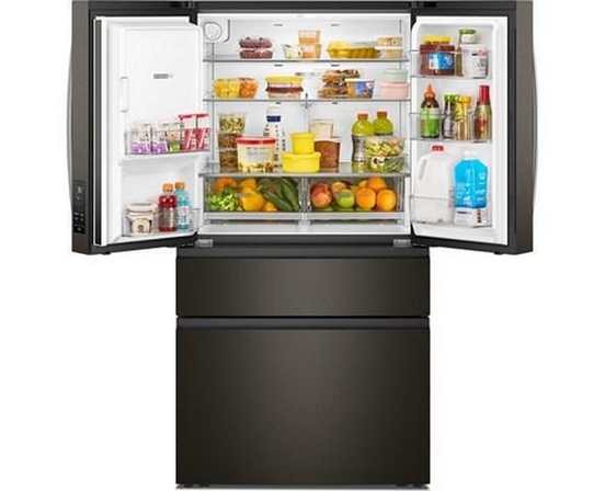 Whirlpool 36-Inch French 4-Door Refrigerator With Water And Ice Dispensing System - WRMF3636SV