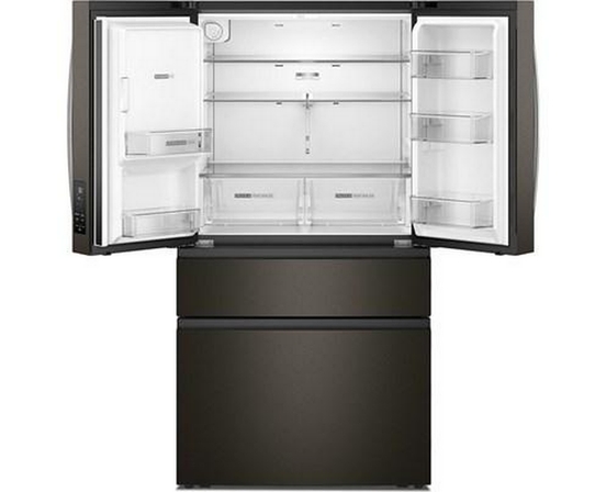 Whirlpool 36-Inch French 4-Door Refrigerator With Water And Ice Dispensing System - WRMF3636SV